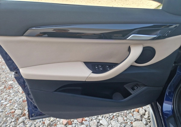 BMW X1 cena 124107 przebieg: 77123, rok produkcji 2020 z Jedlicze małe 277